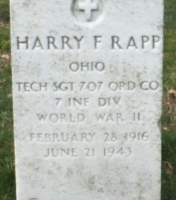 T/SGT Harry F. Rapp